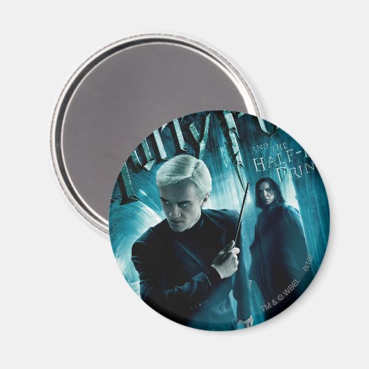 Draco Malfoy und Snape 1 Magnet (Vorderseite/Rückseite)