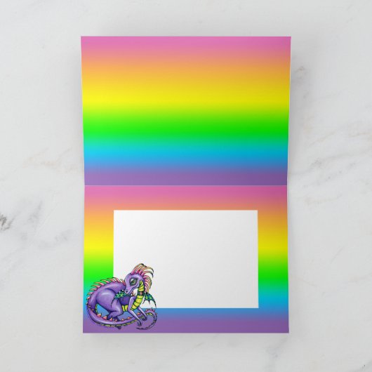 "Draco-" niedliche Karte (Innenseite)