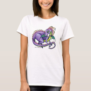 "Draco-" Regenbogen-Fee-Drache T-Shirt