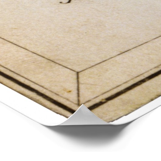 Draco und Ursa Minor Poster (Ecke)