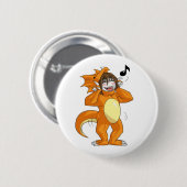 Dracodino Button (Vorne & Hinten)
