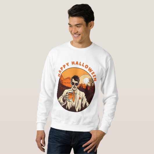 Dracola's Spooky, Halloween, Bierschrei Sweatshirt (Vorne ganz)