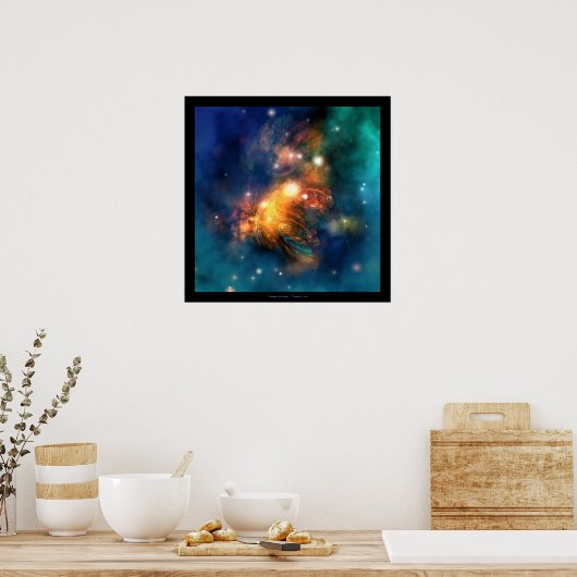 DRACONIAN NEBULA PRINT POSTER (Küche)