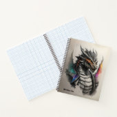 Draconic Chronicles: Eine Dragon Sketch-Reise Notizblock (Innenseite)