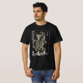 Draconic Japanese Dragon T-Shirt – Flame is tshirt (Vorne ganz)