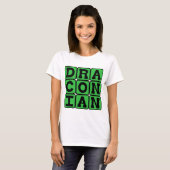 Draconisch, übermäßig hart und schwer T-Shirt (Vorne ganz)