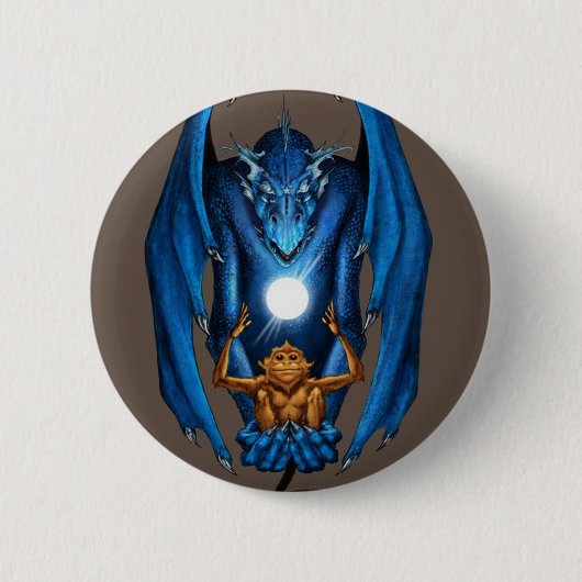 DRACOsimian-PRODUKTIONEN Button (Vorderseite)