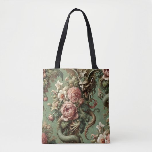 Drac's Finery - Barockdrache Gotik Tasche (Vorderseite)