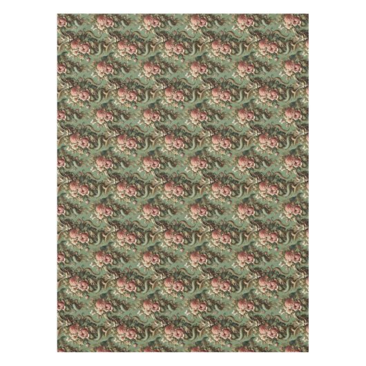 Drac's Finery - Gothic Medium Print Tischdecke (Vorderseite)