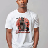 Dracubara Capybara Halloween Funny T - Shirt