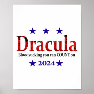 Dracula 2024 Wahl Zeichen - Sonnenlicht Halloween  Poster