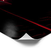 Dracula auf der U-Bahn Poster (Ecke)