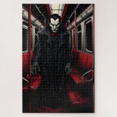 Dracula auf der U-Bahn Puzzle (Vertikal)