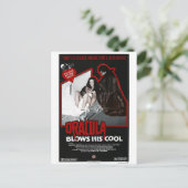 DRACULA BLOWS SEINE COOLE POSTCARD POSTKARTE (Stehend Vorderseite)