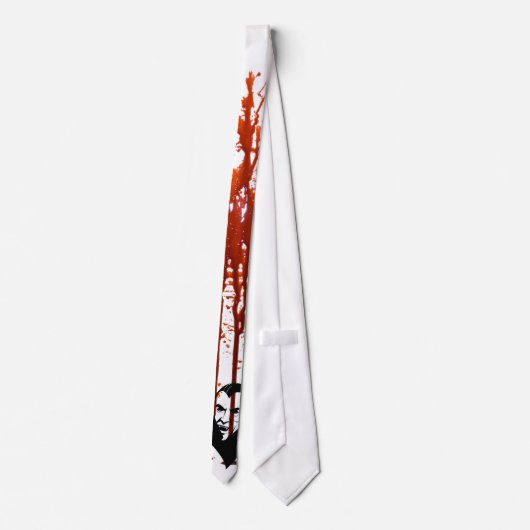 Dracula bluody vampire Horror mens necktie - Krawa Krawatte (Rückseite)