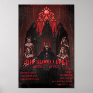 Dracula Blutgericht Gothic Horror Poster