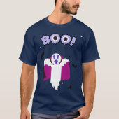 Dracula Boo Navy Blue T - Shirt (Vorderseite)