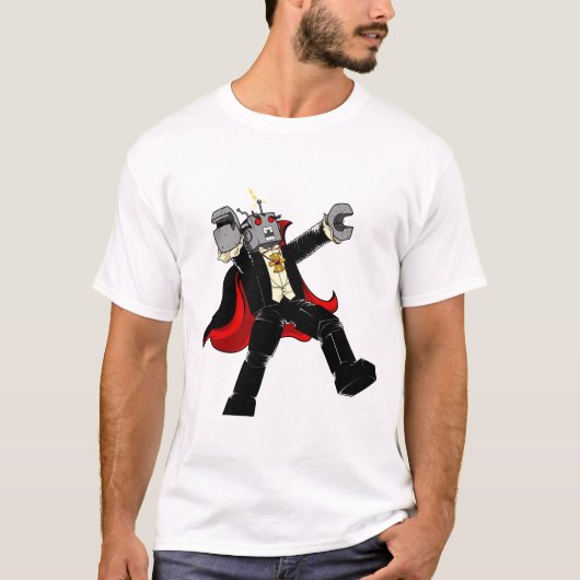 Dracula-Bot T-Shirt (Vorderseite)