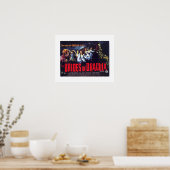 Dracula-Briden Poster (Küche)