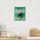 Dracula-Briden Poster (Küche)