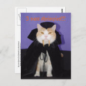 Dracula Bubba Postkarte (Vorne/Hinten)