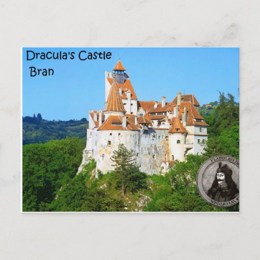 Dracula-Burg Postkarte (Vorderseite)