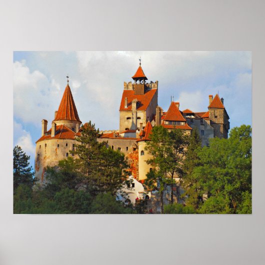 Dracula-Burg, Unterwasserwelt Poster (Vorne)
