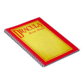 Dracula Cover der ersten Ausgabe Notizblock (Rechte Seite)