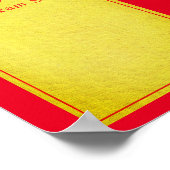 Dracula Cover der ersten Ausgabe Poster (Ecke)