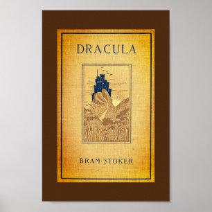 Dracula Cover des ersten amerikanischen Ed. (1899) Poster