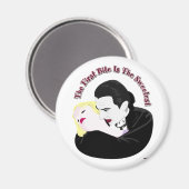 Dracula, der erste Biss ist der süßeste Magnet (Vorderseite/Rückseite)