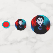 Dracula Design Konfetti (Vorderseiten)