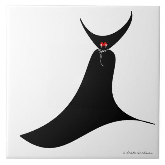 Dracula Fliese (Vorderseite)