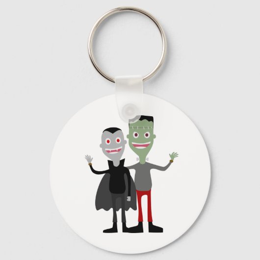 Dracula & Frankenstein Schlüsselanhänger (Vorderseite)
