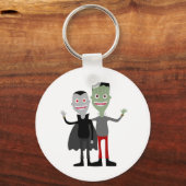 Dracula & Frankenstein Schlüsselanhänger (Vorderseite)