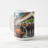 Dracula geht einkaufen kaffeetasse (Vorderseite Links)