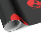 Dracula Geschenkpapier (Rolleneckpunkt)