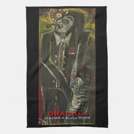 DRACULA GESCHIRRTUCH (Vertikal)
