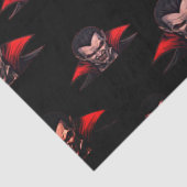 Dracula Gothic Horror Halloween Seidenpapier (Detail)