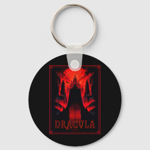 Dracula Gotischer Horror Vampire Art-halloween Vam Schlüsselanhänger