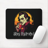 Dracula Halloween Beängstigend Trick oder Treat Sp Mousepad (Mit Mouse)