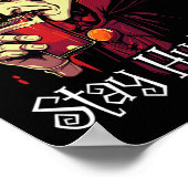 Dracula Halloween Beängstigend Trick oder Treat Sp Poster (Ecke)