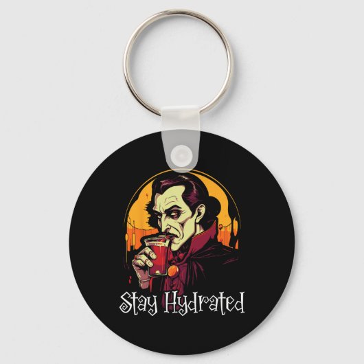 Dracula Halloween Beängstigend Trick oder Treat Sp Schlüsselanhänger (Vorderseite)