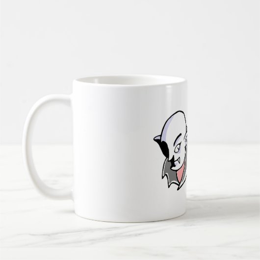 Dracula halloween kaffeetasse (Links)