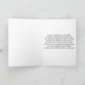 Dracula Halloween-Karte Karte (Innenseite)