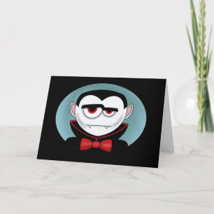 Dracula Halloween-Karte Karte