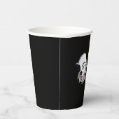 Dracula halloween pappbecher (Rechts)