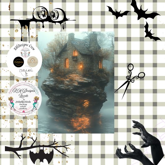 Dracula Highlights Seidenpapier