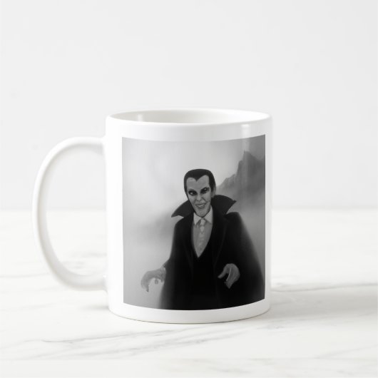 dracula - "I woll to drink your coffee" Tasse (Links)