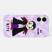 Dracula iPhone 16 Hülle (Rückseite (Horizontal))